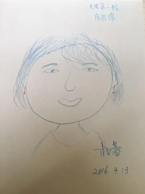 老师肖像画 老师肖像画老师简笔画简单又漂亮