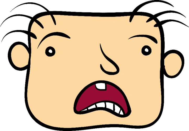 着急的表情简笔画卡通