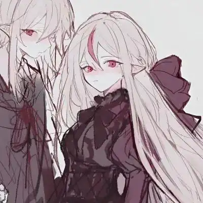 情侣头像 一人一半 分开动漫