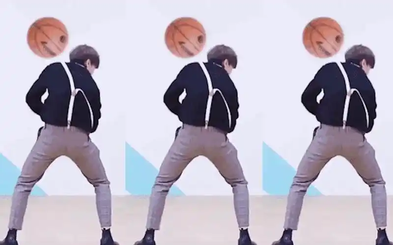 鸡你太美教你打篮球,坤坤爱你哦!!