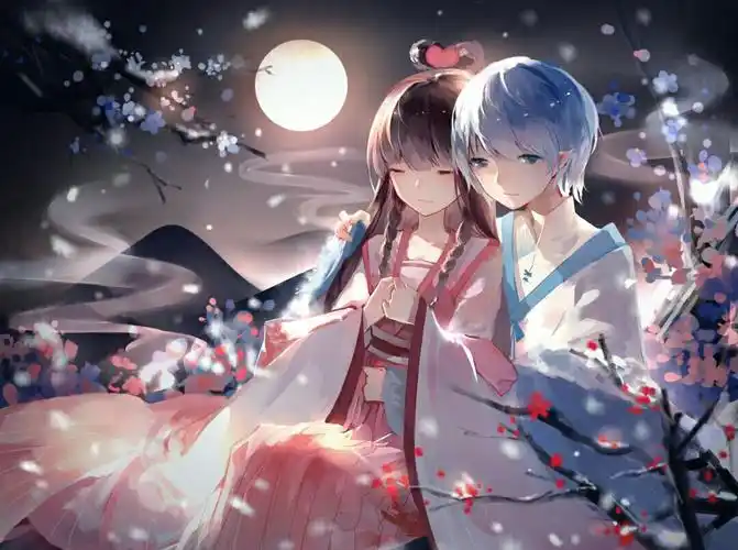 叶罗丽当王默和水王子穿越到古代7张二次元古风图太美了