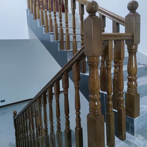 长沙原实木楼梯扶手护栏复式公寓loft定制包安装别墅自建房围栏杆