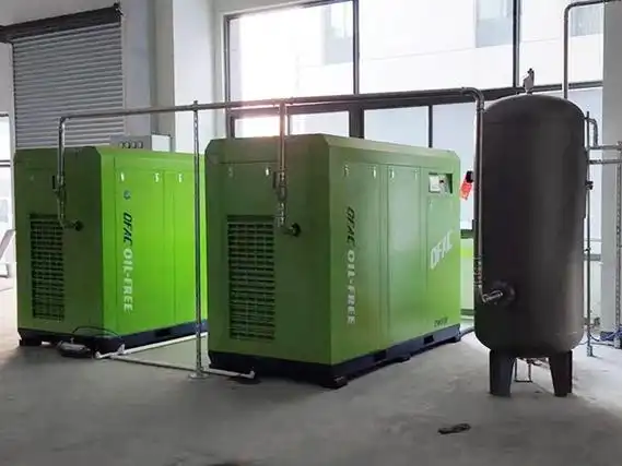 无油水润滑螺杆空压机厂家公司-永磁变频空压机品牌工厂-奥夫科压缩机