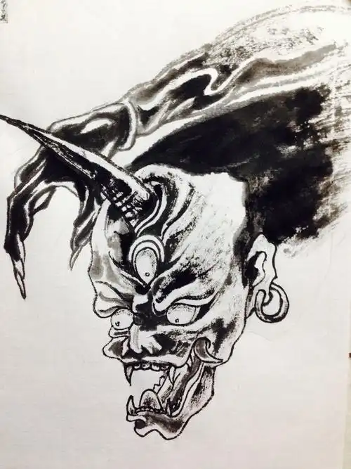 鬼|插画|插画习作|无用心 - 原创作品 - 站酷 (zcool)