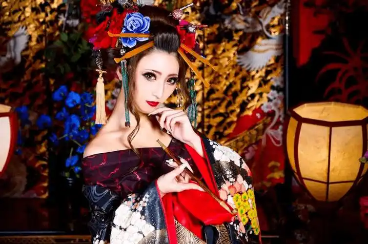 日本花魁老照片曝光等级森严见一面就可能要倾家荡产