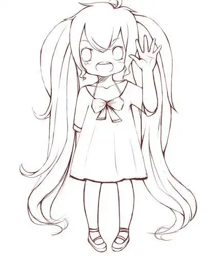 简单动漫绘画简单动漫人物绘画