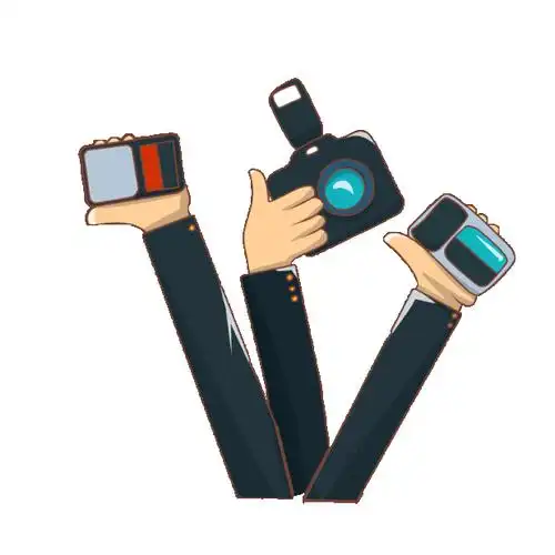 卡通小猪财神动态图片