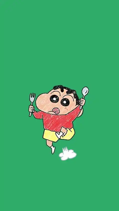 壁纸啰可爱蜡笔小新系列壁纸背景图