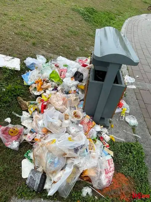 帐篷扎安逸了,垃圾却忘带走了 清明假期青龙湖公园仍有不文明现象