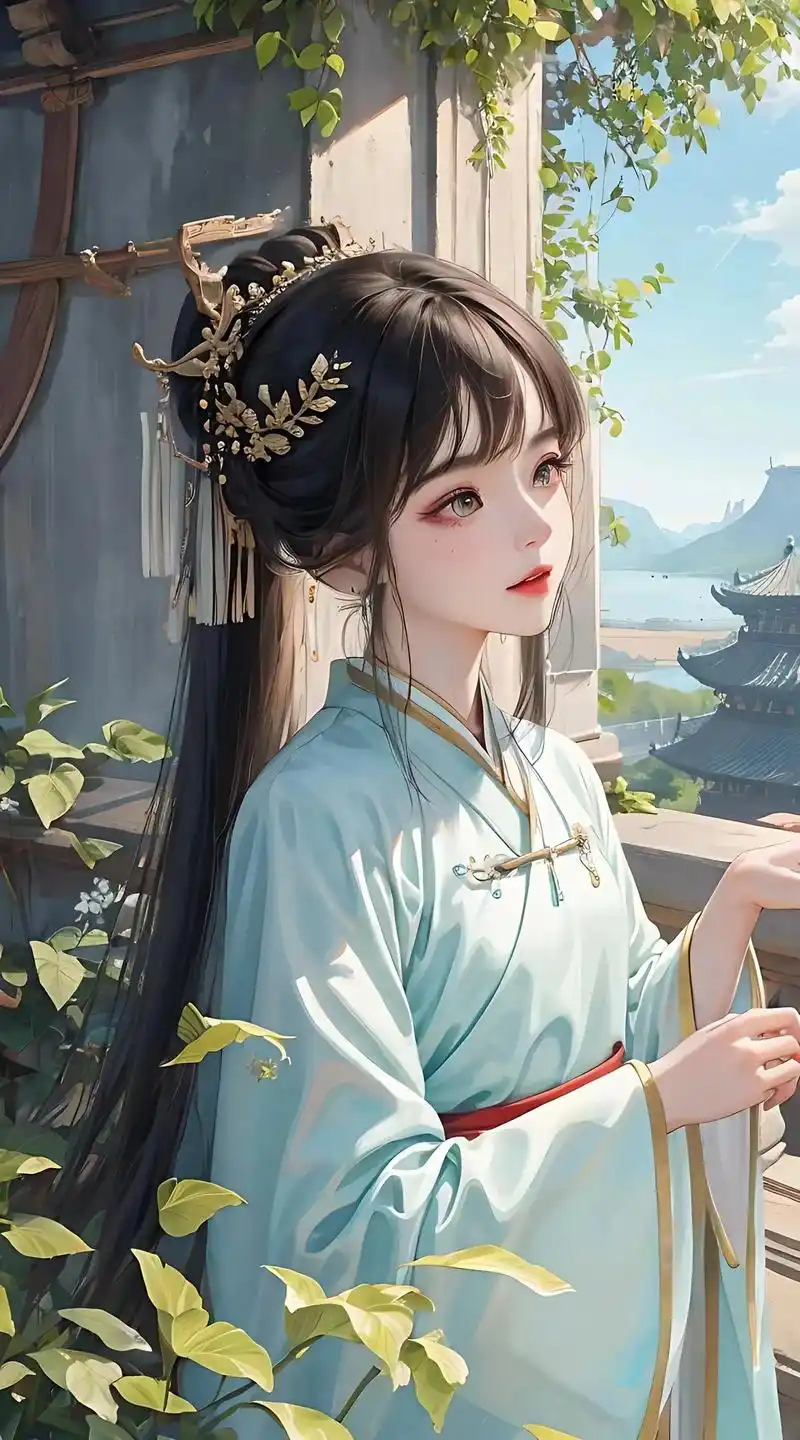 唯美古风美女壁纸#图文伙伴计划 #古风汉服美如画 #古风古韵 - 抖音