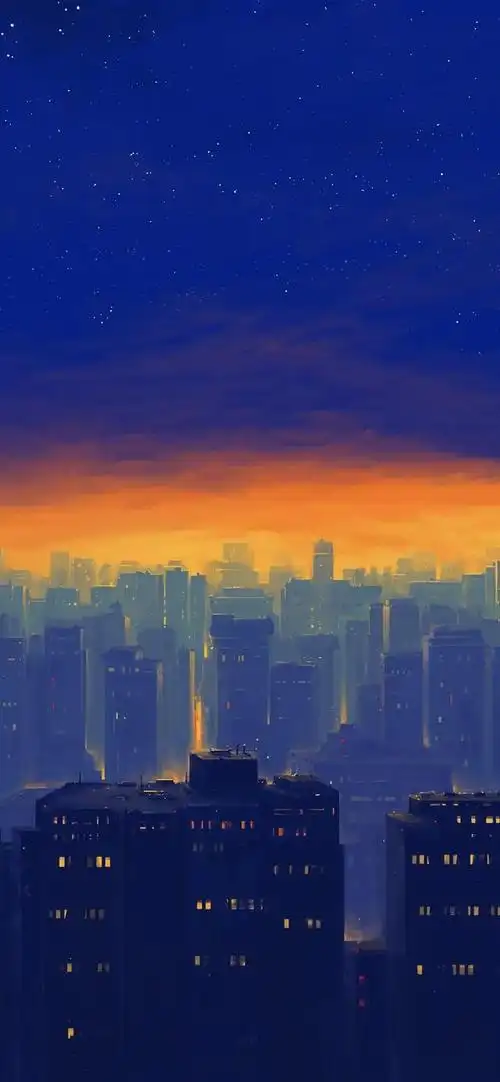 蓝色治愈系无水印手机壁纸_网易订阅