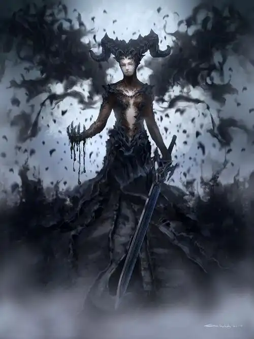 暗黑恶魔系风格很霸气美少女酷到爆炸