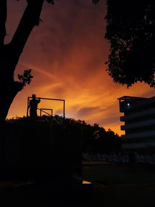 东莞实验中学军训