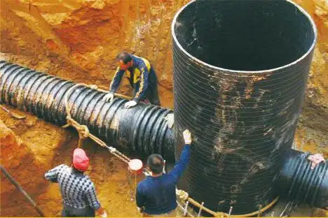 hdpe缠绕结构壁b型管克拉管