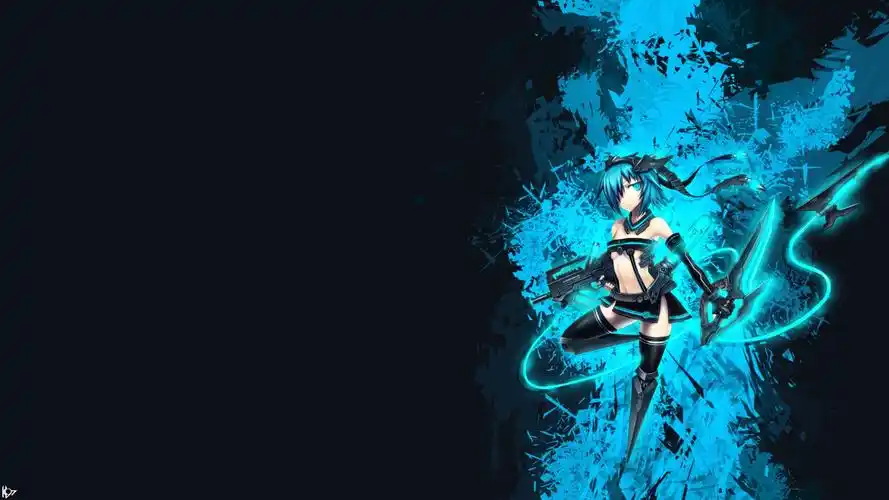 动漫黑色高清壁纸1024x768分辨率查看