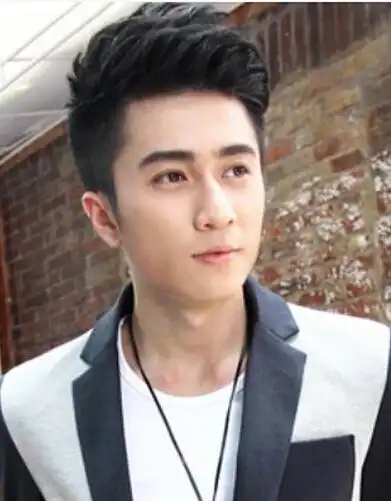 硬帅男士莫西干式飞机头