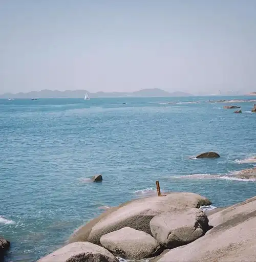 夏天的海边风光