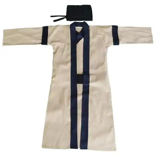 炎蔻古代平民百姓汉服老粗布古装店小二服装民国农民演出衣服饰男