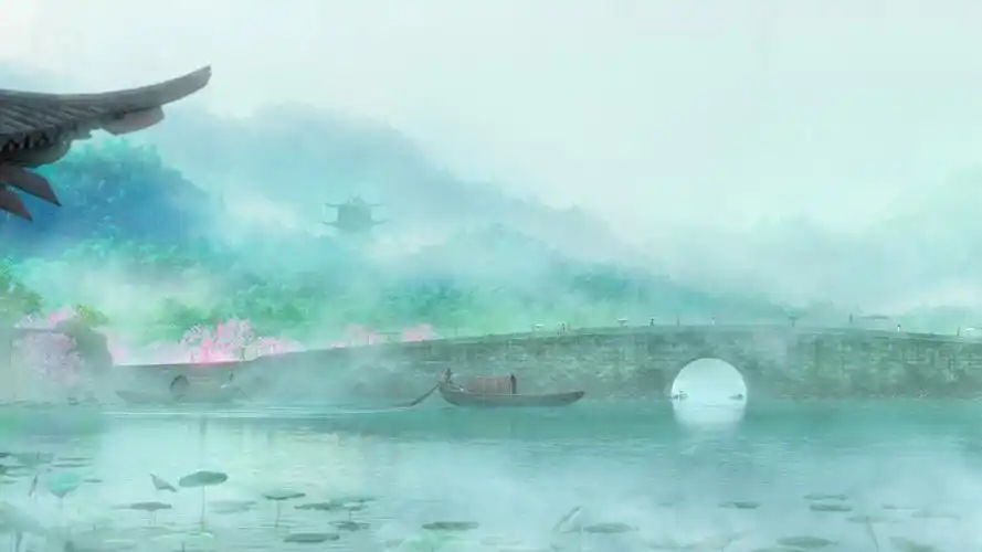 白蛇缘起唯美西湖断桥壁纸