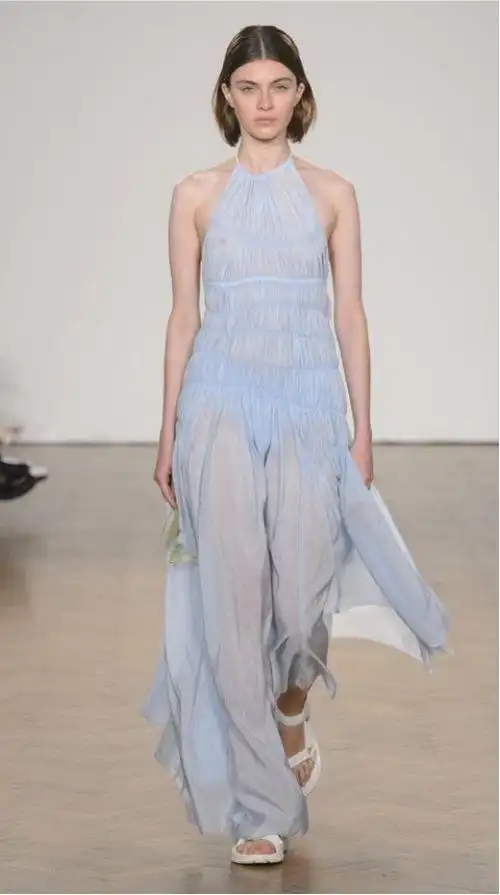 潮流专题:透明材质在女装上运用