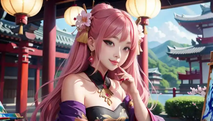 动画美女,嘿嘿嘿