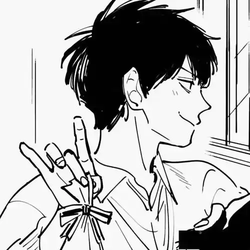 爱不释手黑白动漫情头也太绝了