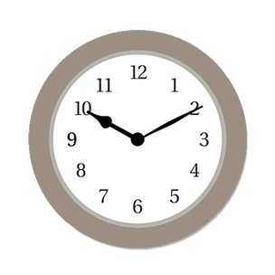 卡通手绘时钟png素材