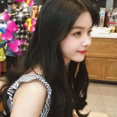 唯美高冷美女侧面头像女生头像图片