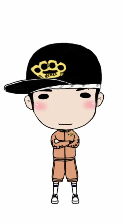 周杰伦 阳明山 mv q 版 卡通 手绘 壁纸 萌 哎呦不错哦 jay 帽子 爷们