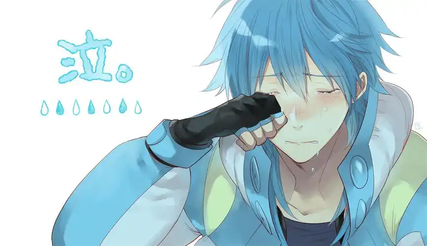 动漫美图丨男儿有泪不轻弹,只是未到伤心时 哭泣的男子特辑