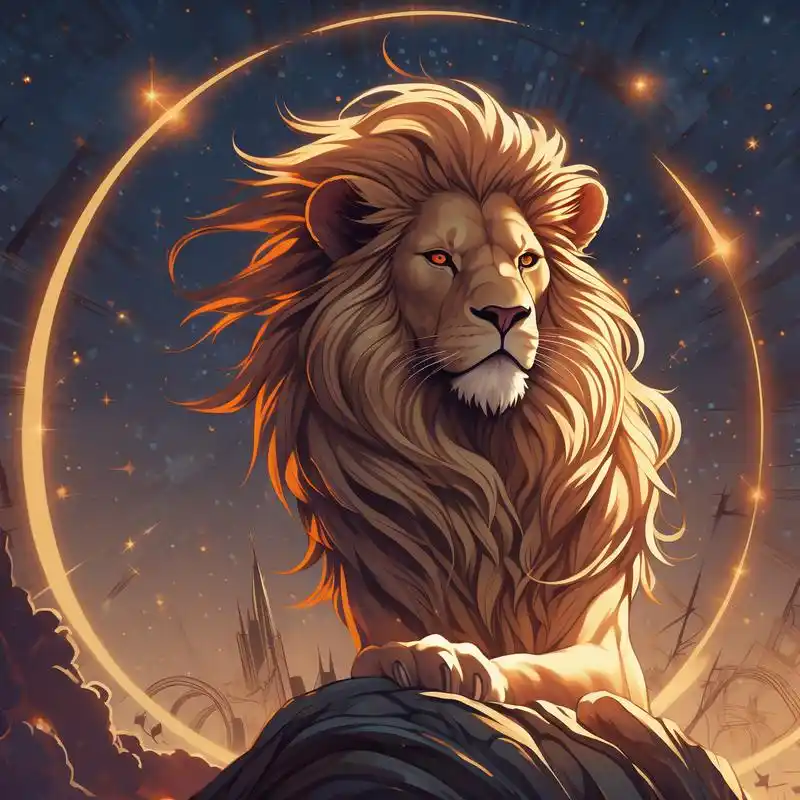 霸气与高贵并存,就像狮子座的你们一样.