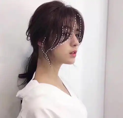 法式刘海留到什么长度最好?