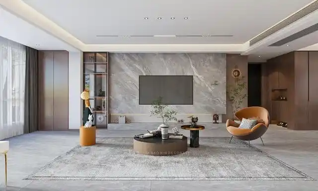 烟台装修丰金紫金山庄167平现代风格装修,满足你对家的所有幻想