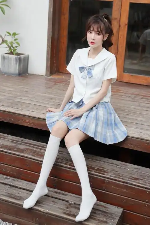 春秋中筒袜小腿及膝袜堆堆袜学院风不过膝棉袜高筒长筒袜子女