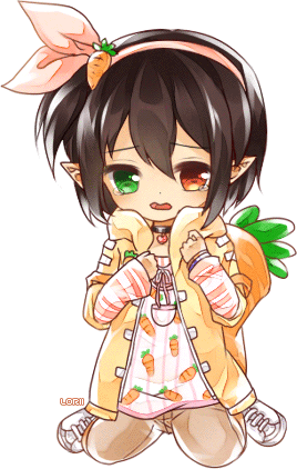 人物素材——可爱的娃娃动态图