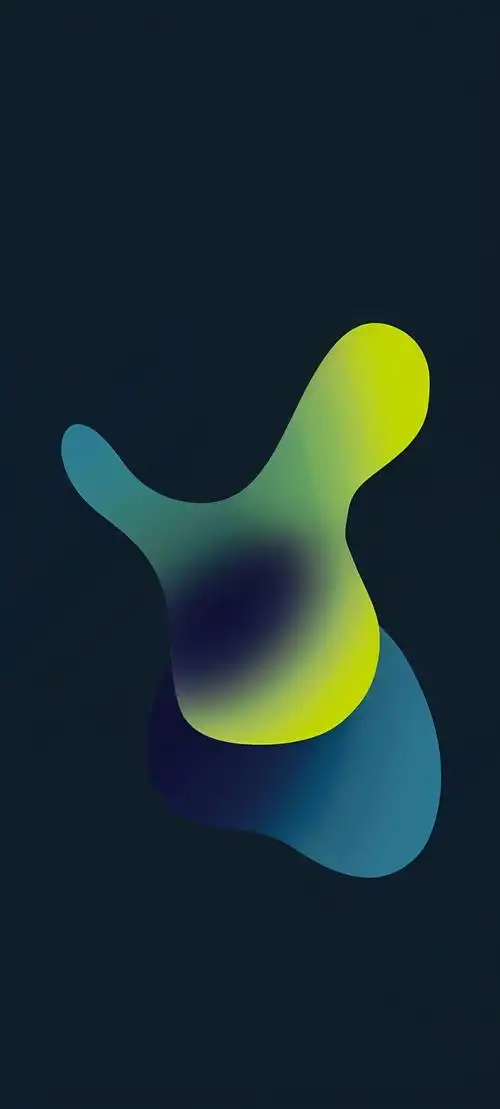 手机壁纸蓝绿色高品质简约壁纸高清原图