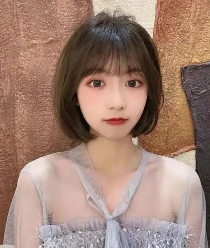 矮个子显高发型图片齐脸短发减龄又增高超好看