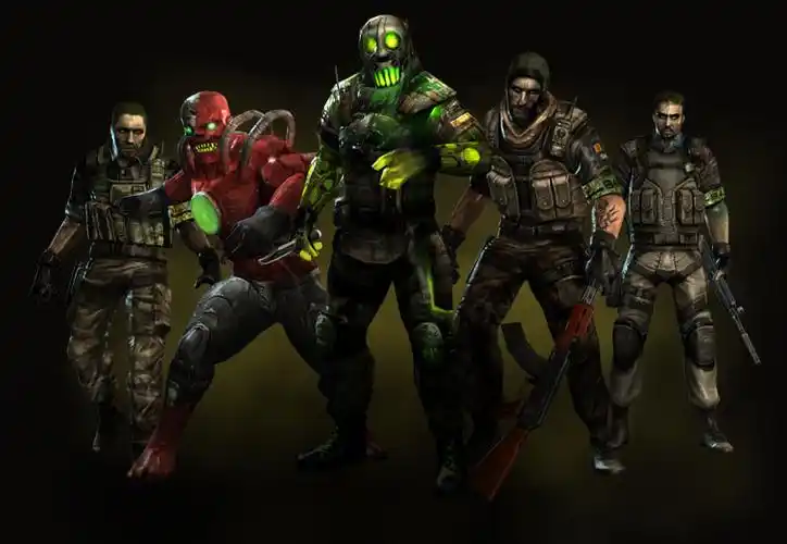 cf新出的大灾变 所有僵尸图片和在一起 的一张图 有吗?