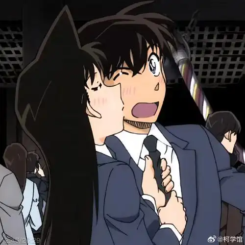 动画情侣头像##二次元新鲜事##新兰永恒