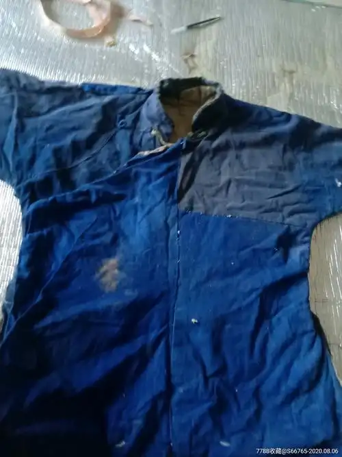 怀旧民国老补丁上衣