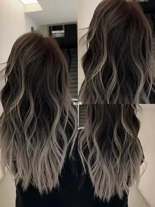 这款渐变画染满足你把你的头发质感拉满