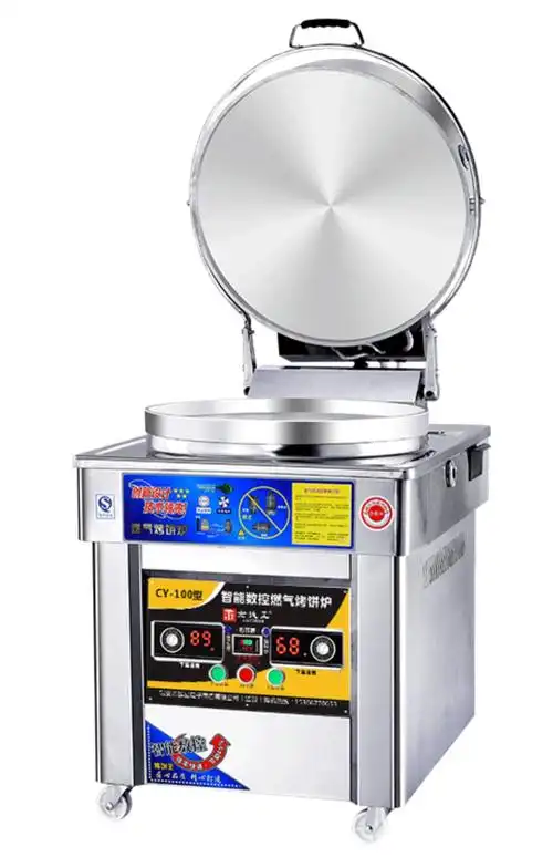 燃气商用电饼铛千层饼烙饼机煎饼机饭店用酱香饼烤饼炉煤气电饼铛