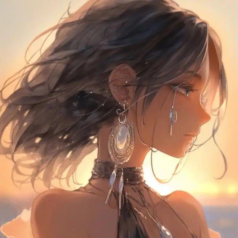 绝美女生侧脸头像 整理了一组超绝的女生侧脸头像