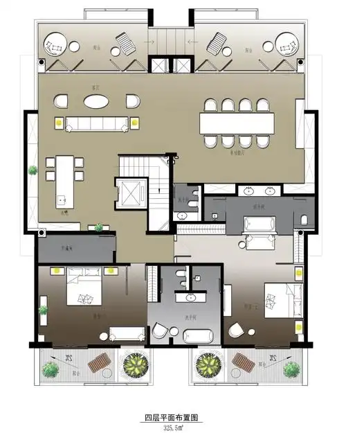 回家即是度假的开始3000平米独栋别墅塔尖精英的生活选择