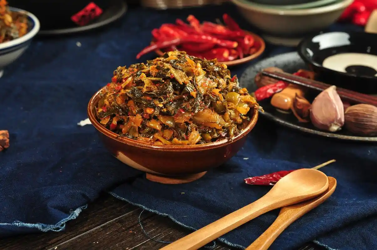 云南酸腌菜 摄影