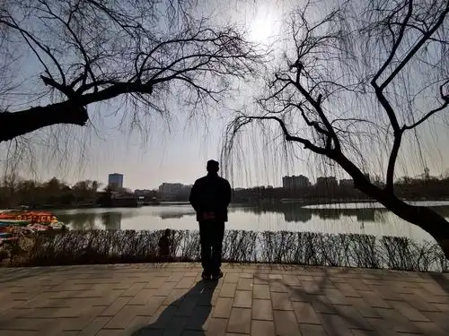 年龄大了,我觉得照个背影更年轻吧,哈哈哈