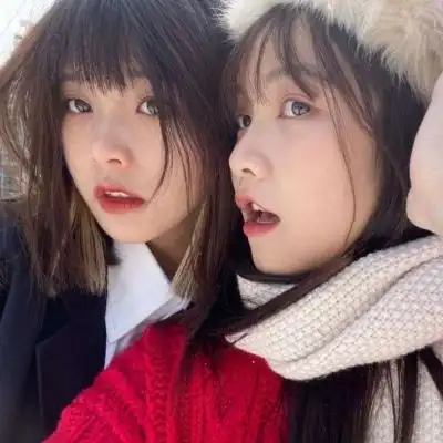 高清甜蜜的2021最潮个性闺蜜头像图片