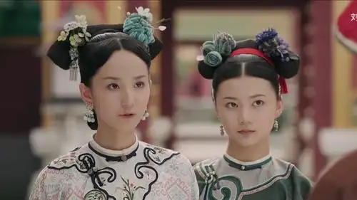 《延禧攻略》番外:昭华公主和思婉格格的发饰欣赏