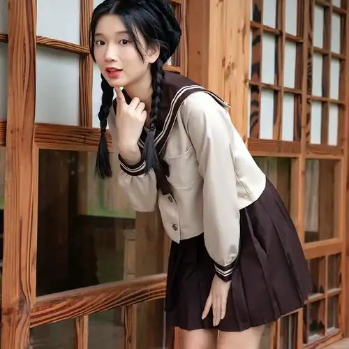 正统日系奶茶水手服基础款原创jk制服套装学生校服奶茶妹妹