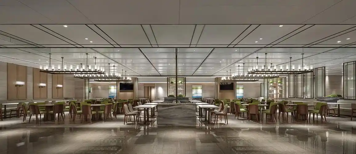 朗升最新力作:鸿荣源集团总部食堂设计